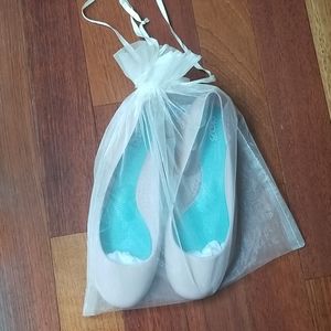 Oka.b Pale Pink Georgia Ballet Flats